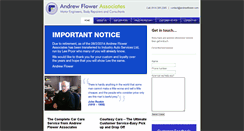 Desktop Screenshot of andrewflower.com